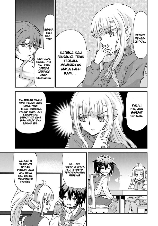 Tenohira Kaitaku Mura de Isekai Kenkokuki: Fueteku Yome-tachi to Nonbiri Mujintou Life (fix) Chapter 44 Gambar 9