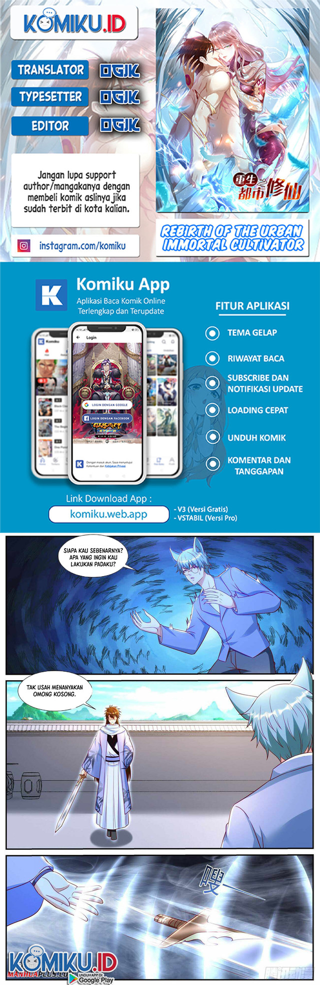 Baca Komik Rebirth Of The Urban Immortal Cultivator Chapter 914 Gambar 1