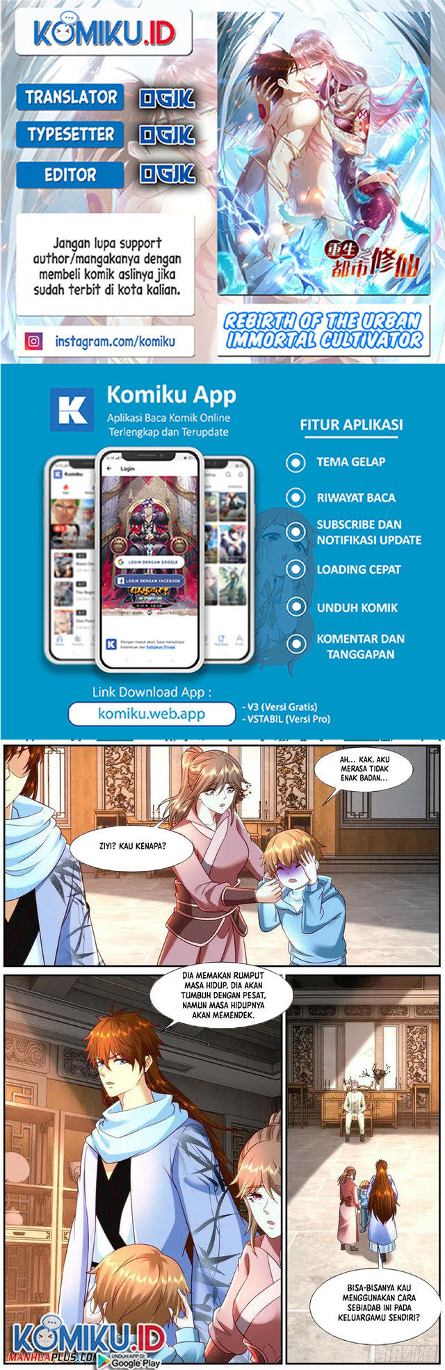 Baca Komik Rebirth Of The Urban Immortal Cultivator Chapter 913 Gambar 1
