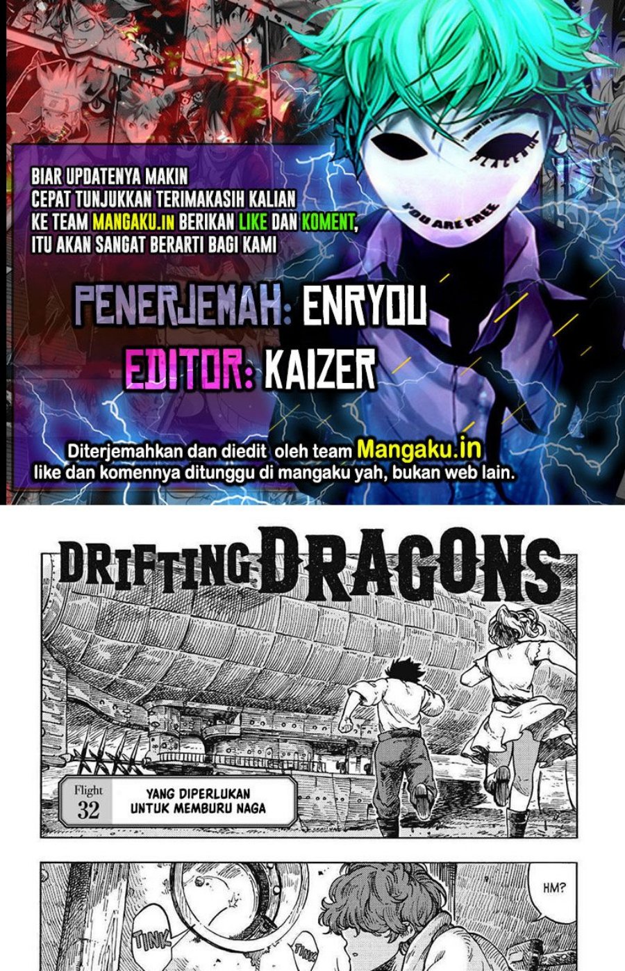 Baca Komik Kuutei Dragons Chapter 32 Gambar 1