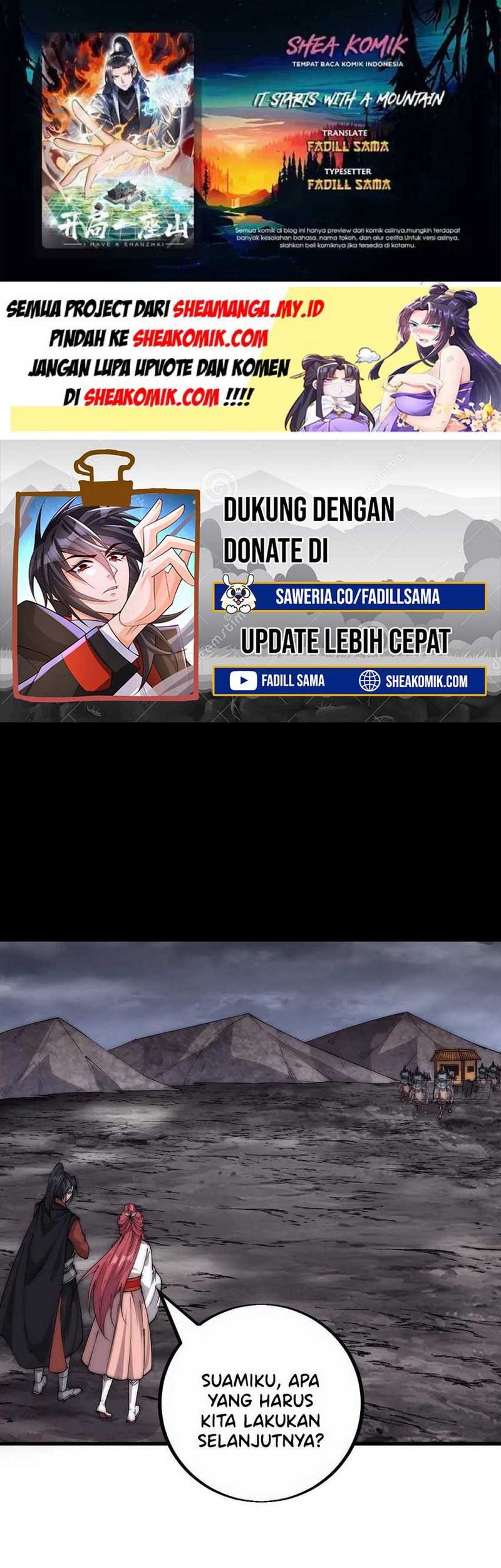 Komik It Starts With A Mountain Chapter 399 gambar nomor 1