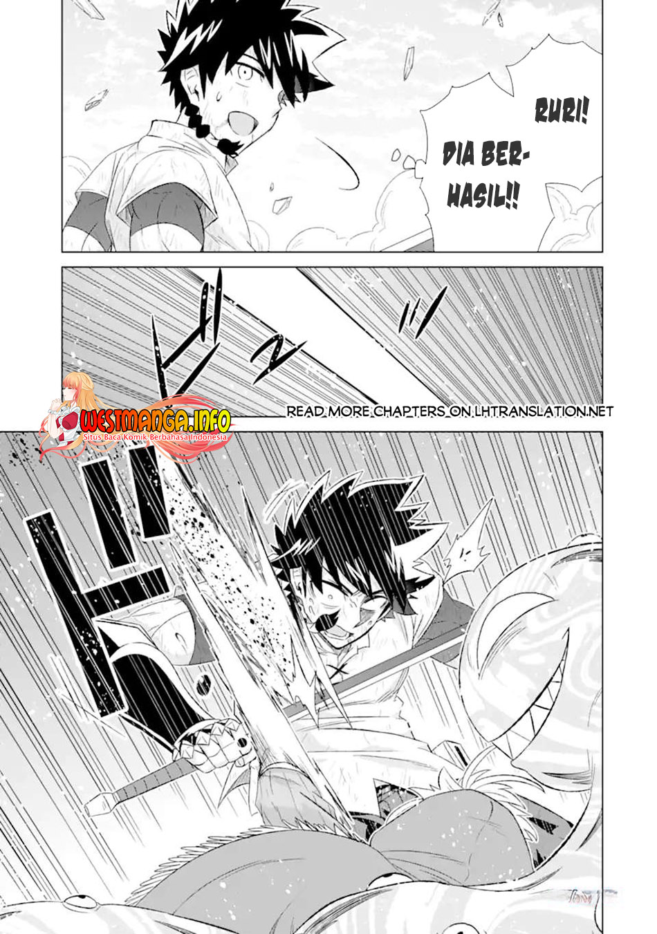 Isekai de tadahitori no mamono tsukai ~ tenshoku shitara maou ni machigawa remashita Chapter 46.3 Gambar 13