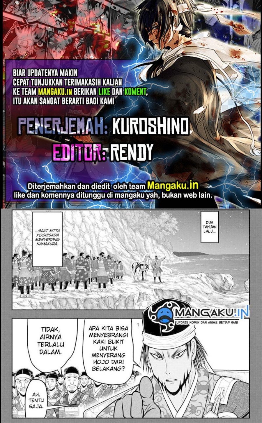 Baca Komik The Elusive Samurai Chapter 103 Gambar 1