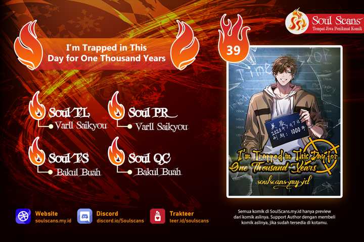Komik I’m Trapped in This Day for One Thousand Years Chapter 39 gambar nomor 1