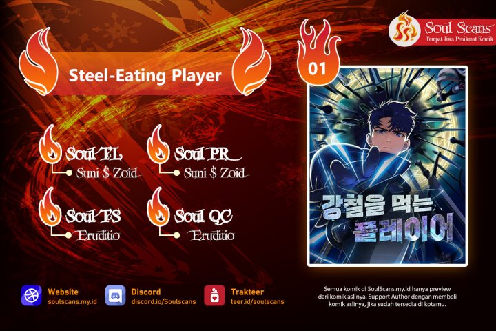 Baca Komik Steel-Eating Player Chapter 01 Gambar 1