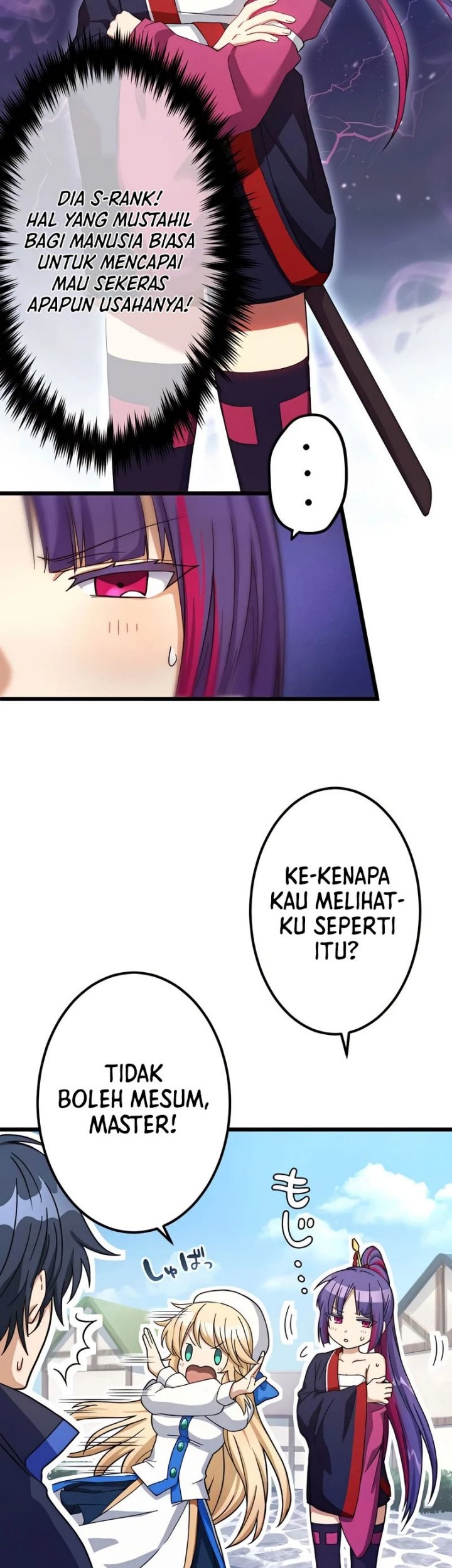 Eiyuu Sagi – Deshi ga Saikyou Dakaratte Shishou Made Tsuyoi to Omouna yo!? Chapter 02 Gambar 3