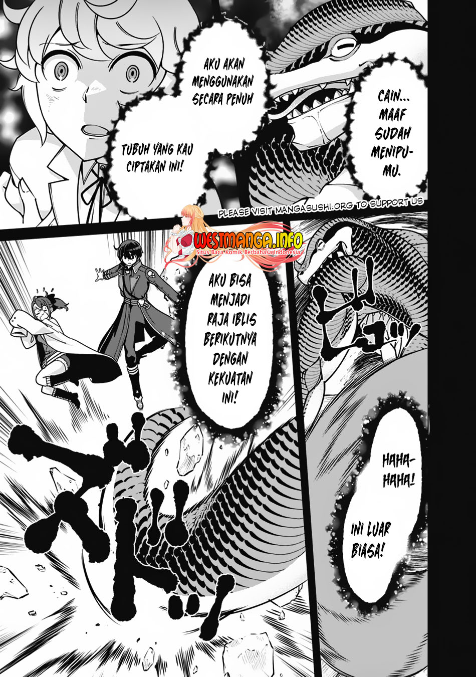 Rettou Me no Tensei Majutsushi Shiitage Rareta Moto Yuusha wa Mirai no Sekai o Yoyuu de Ikinuku Chapter 104 Gambar 9
