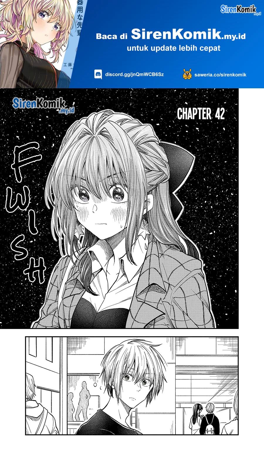Baca Manga Awkward Senpai Serialization Chapter 42 Gambar 2
