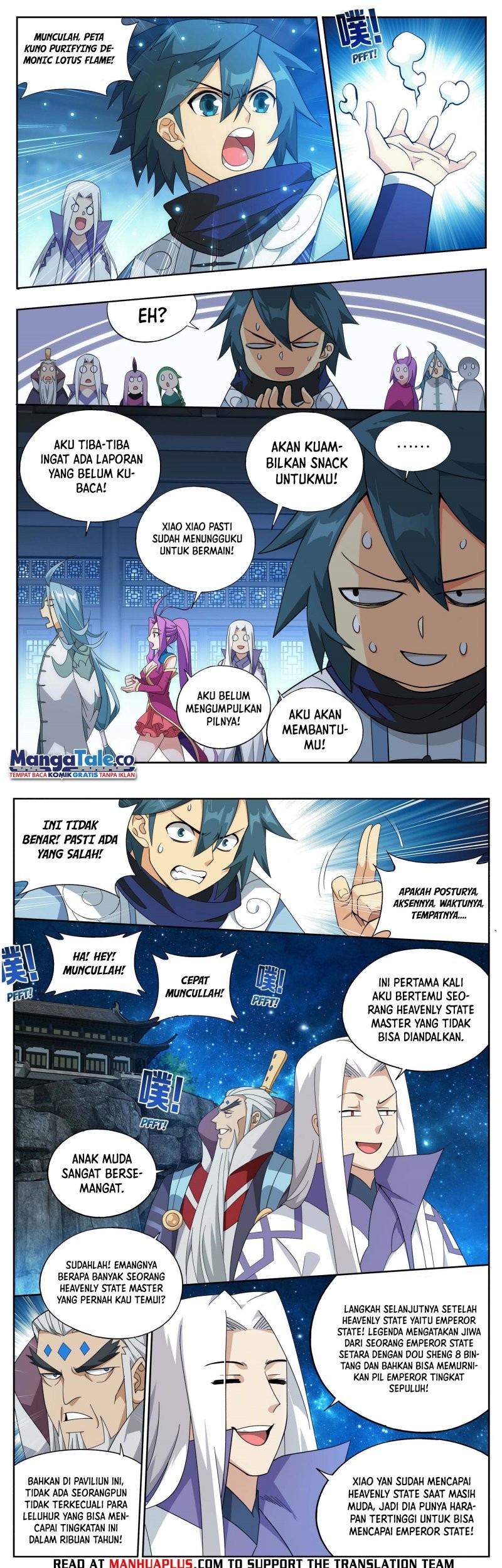 Battle Through the Heavens Chapter 413 Gambar 12