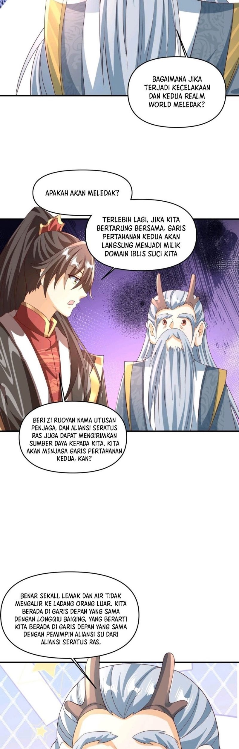 It’s Over! The Queen’s Soft Rice Husband is Actually Invincible Chapter 244 Gambar 20