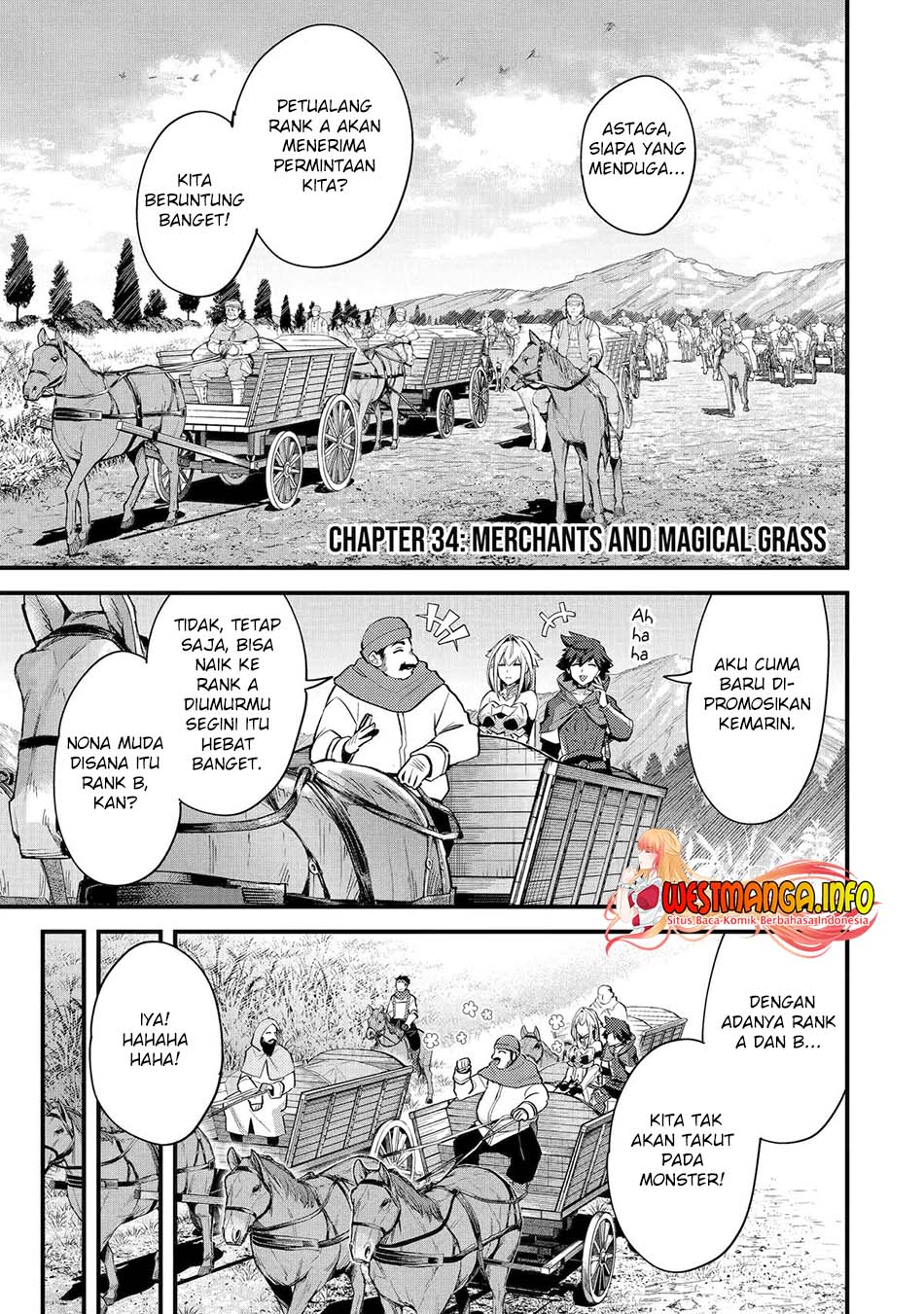 Baca Manga Nido Tensei Shita Shounen wa S Rank Boukensha Toshite Heion ni Sugosu Chapter 34 Gambar 2