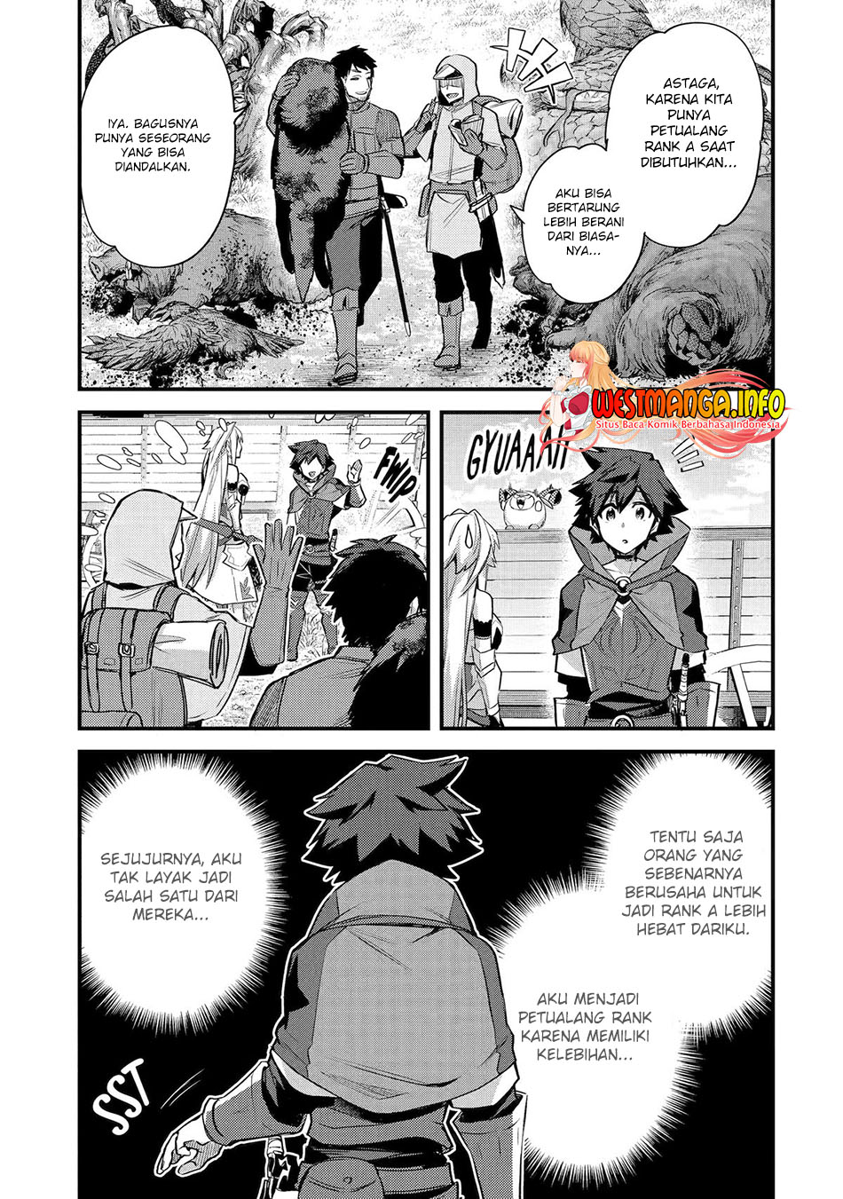 Nido Tensei Shita Shounen wa S Rank Boukensha Toshite Heion ni Sugosu Chapter 34 Gambar 24