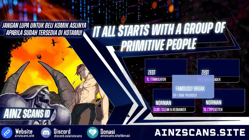 Baca Komik It All Starts With A Group Of Primitive People Chapter 33 Gambar 1