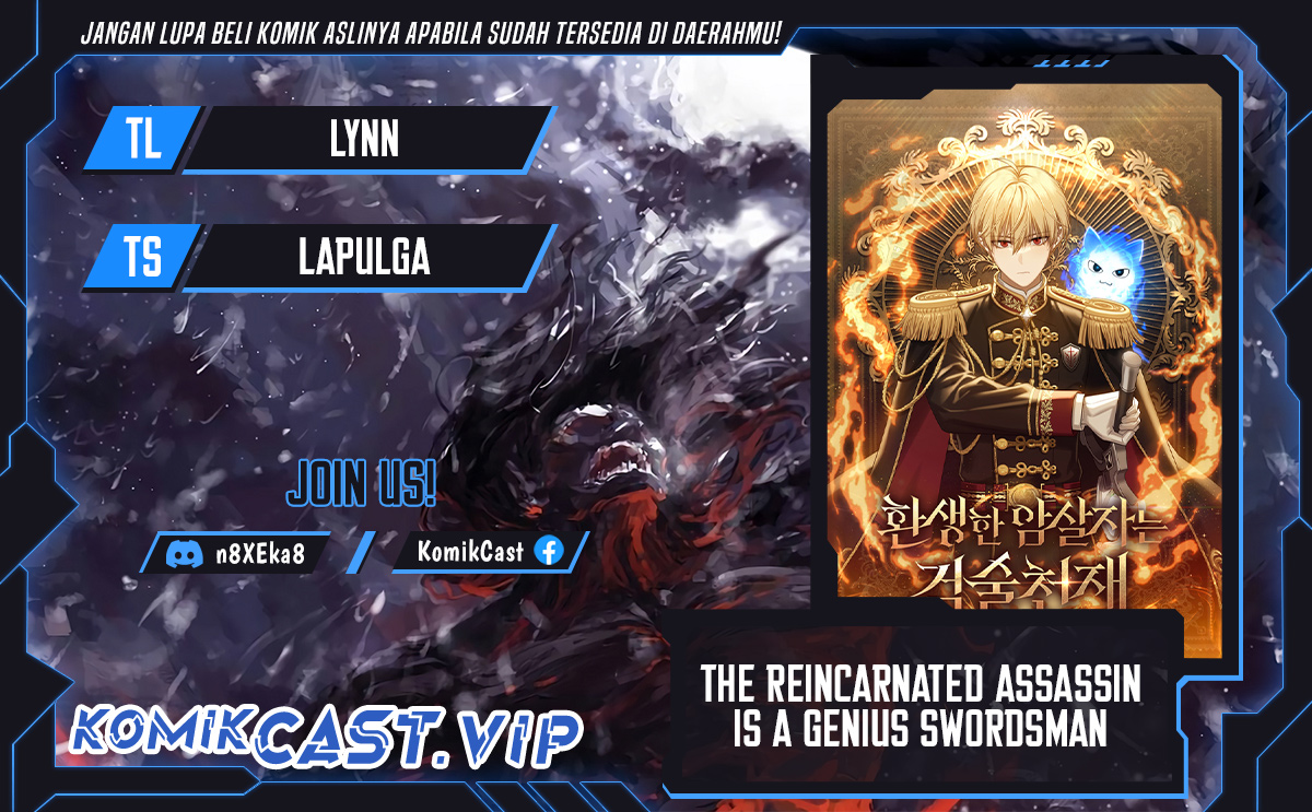 Baca Komik The Reincarnated Assassin is a Genius Swordsman Chapter 01 Gambar 1