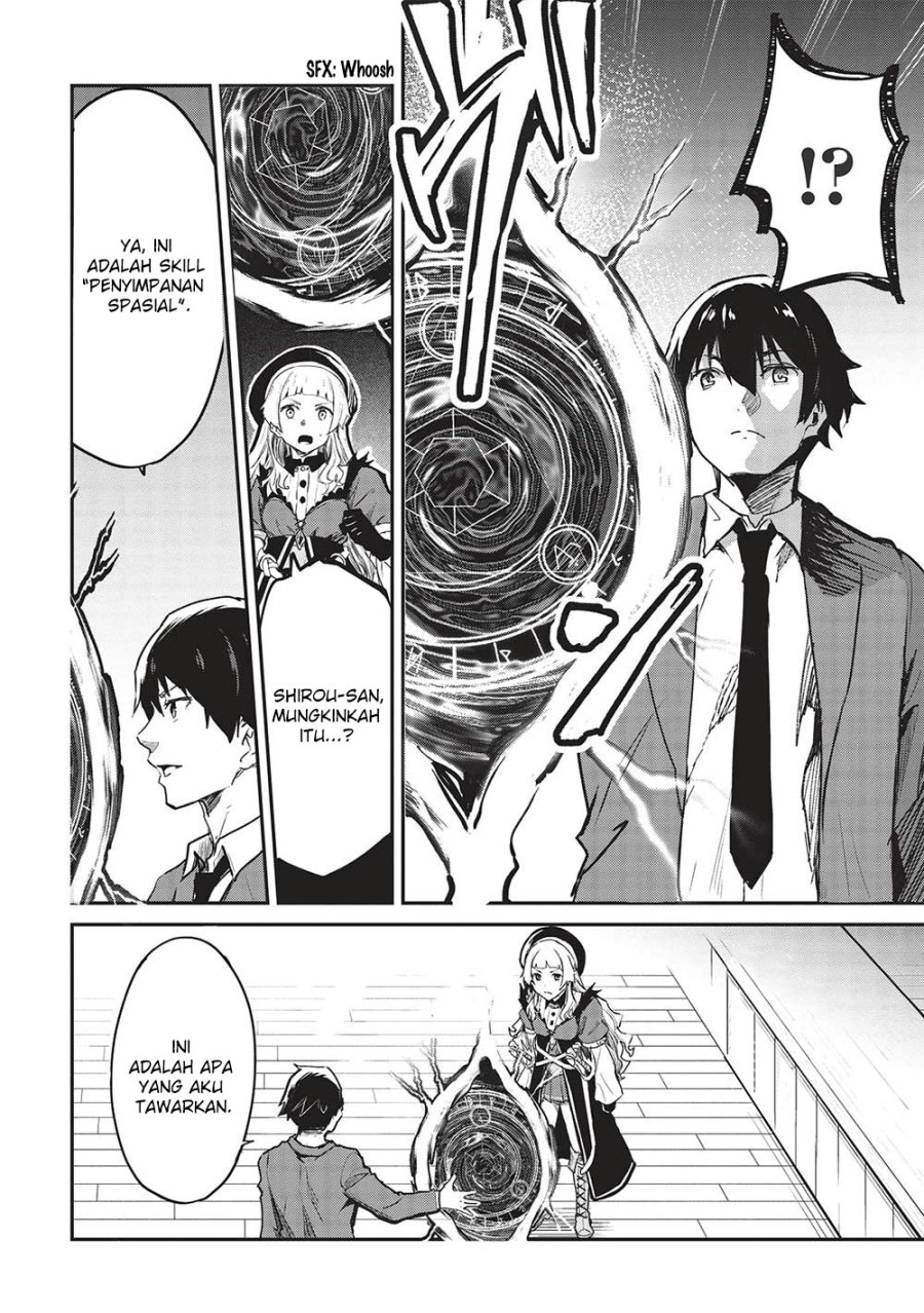 Itsu Demo Jitaku ni Kaereru Ore wa, Isekai de Gyoushoujin o Hajimemashita Chapter 32 Gambar 17