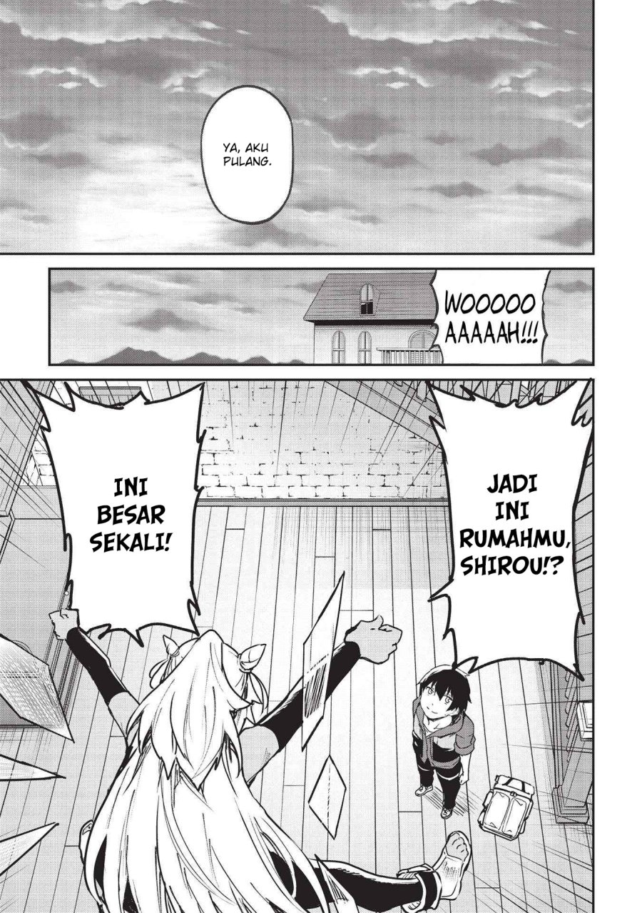 Itsu Demo Jitaku ni Kaereru Ore wa, Isekai de Gyoushoujin o Hajimemashita Chapter 27 Gambar 9