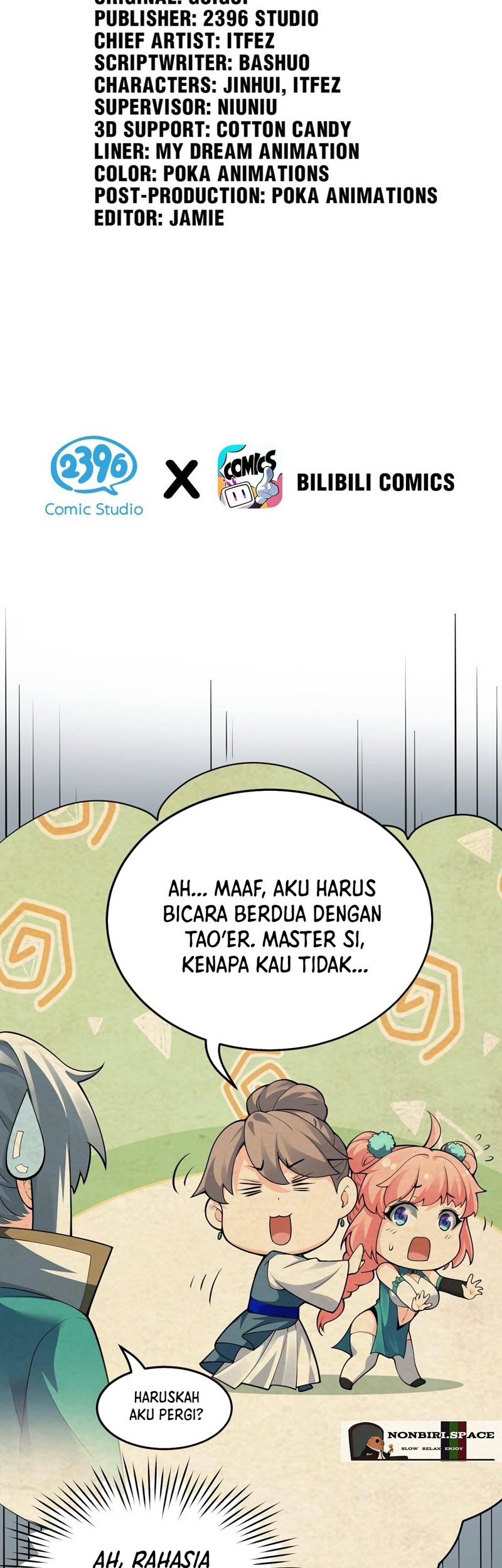 Baca Manhua If You Are a Good Disciple, You Can Be a Teacher Chapter 44 Gambar 2