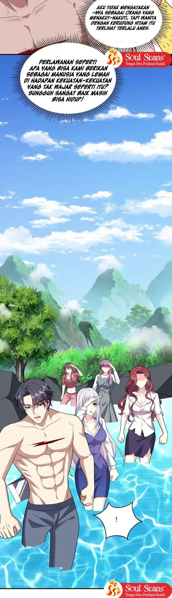 On a Deserted Island with Beautiful Sisters Chapter 14 Gambar 34