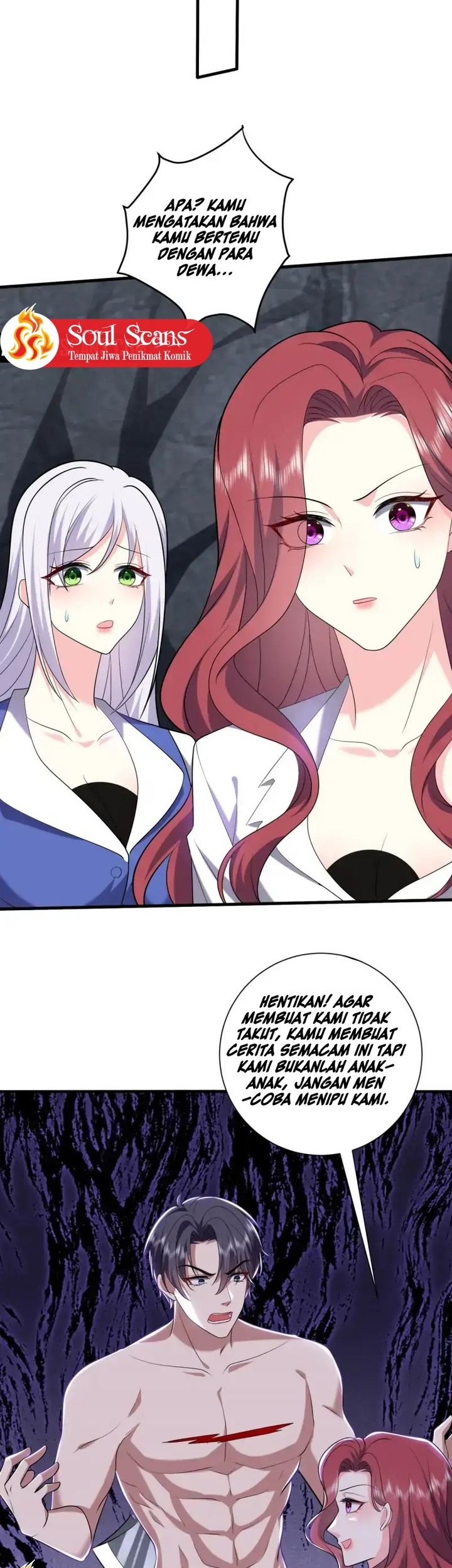 On a Deserted Island with Beautiful Sisters Chapter 14 Gambar 13
