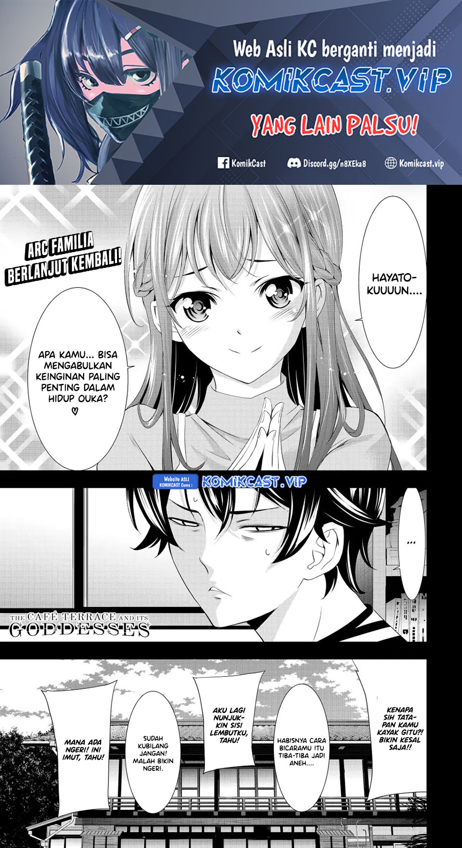 Komik Megami no Kafeterasu (Goddess Café Terrace) - Chapter Chapter 118 - Halaman 2