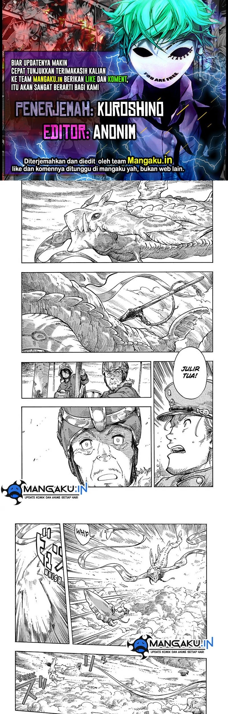 Kuutei Dragons Chapter 33 Gambar 12