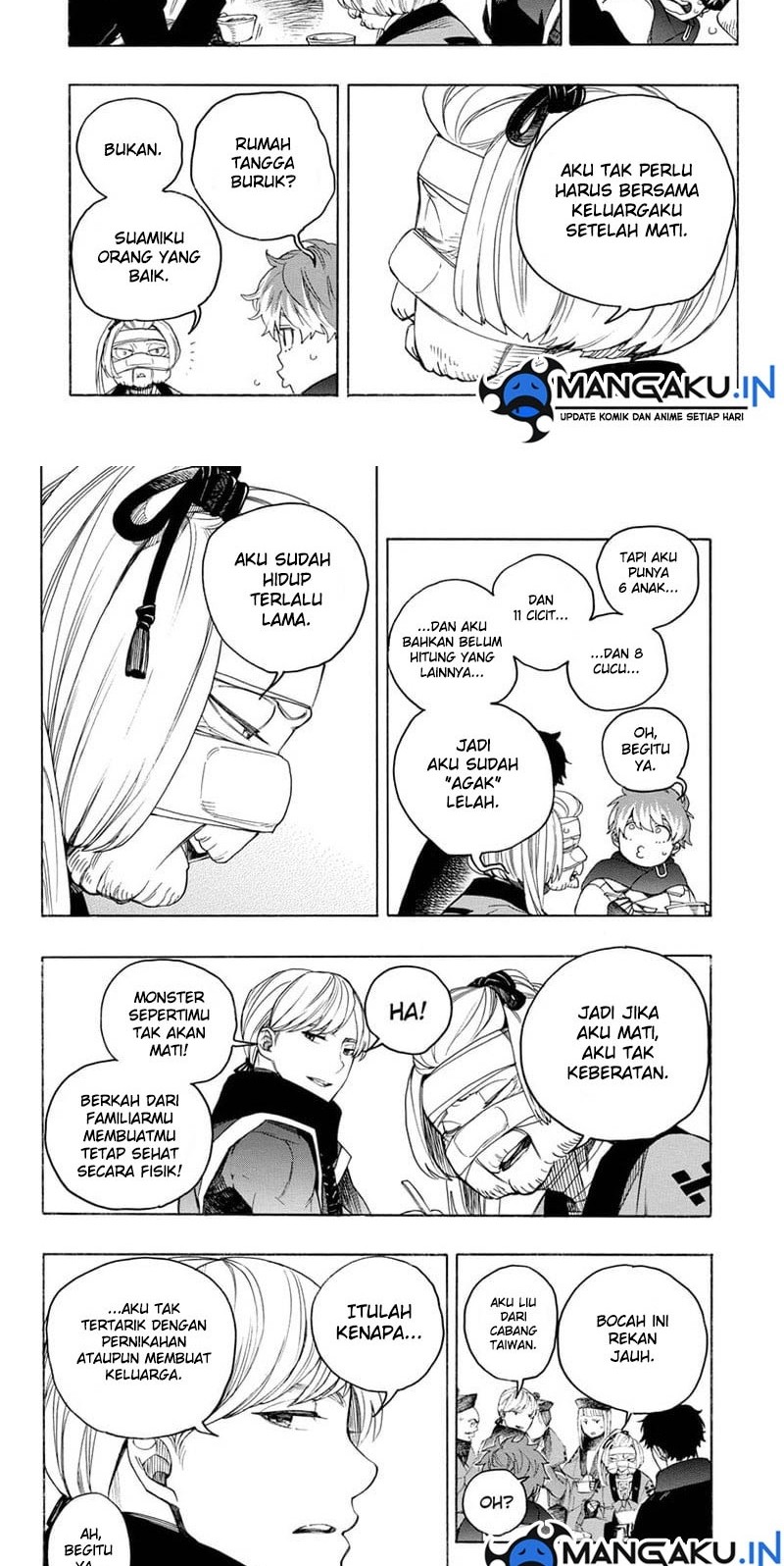 Baca Manga Ao no Exorcist Chapter 144.1 Gambar 2