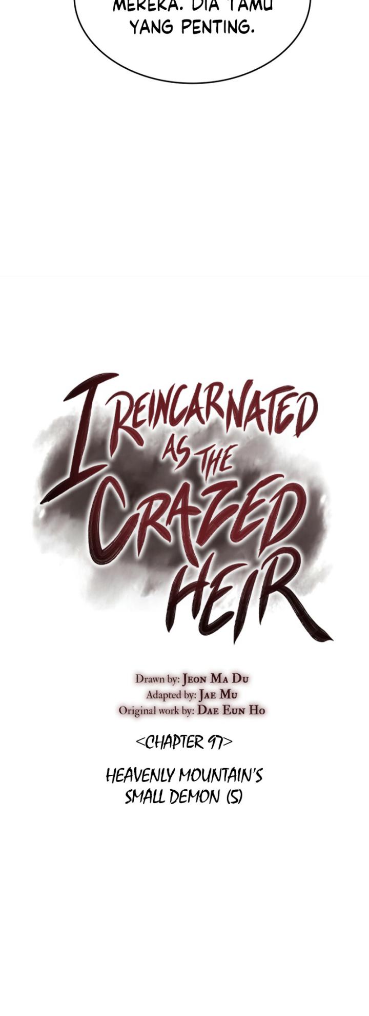 I Reincarnated As The Crazed Heir Chapter 97 Gambar 8