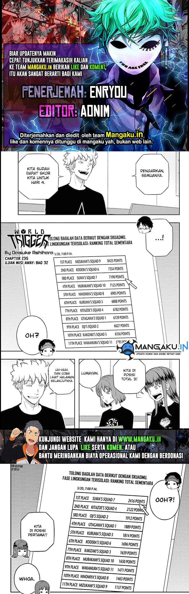 Baca Komik World Trigger Chapter 235 Gambar 1