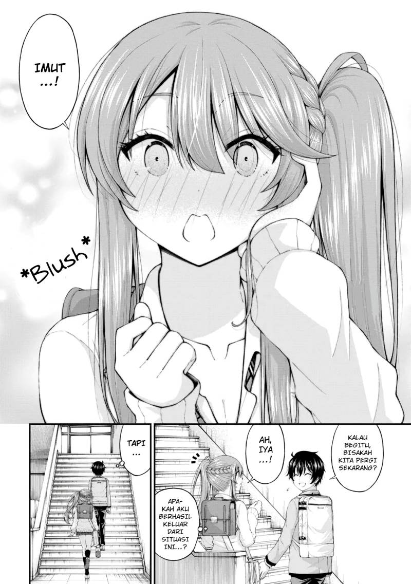 Inkya no Boku ni Batsu Game ni Kokuhaku Shitekita Hazu no Gyaru ga, Doumitemo Boku ni Betahore Desu Chapter 05 Gambar 13
