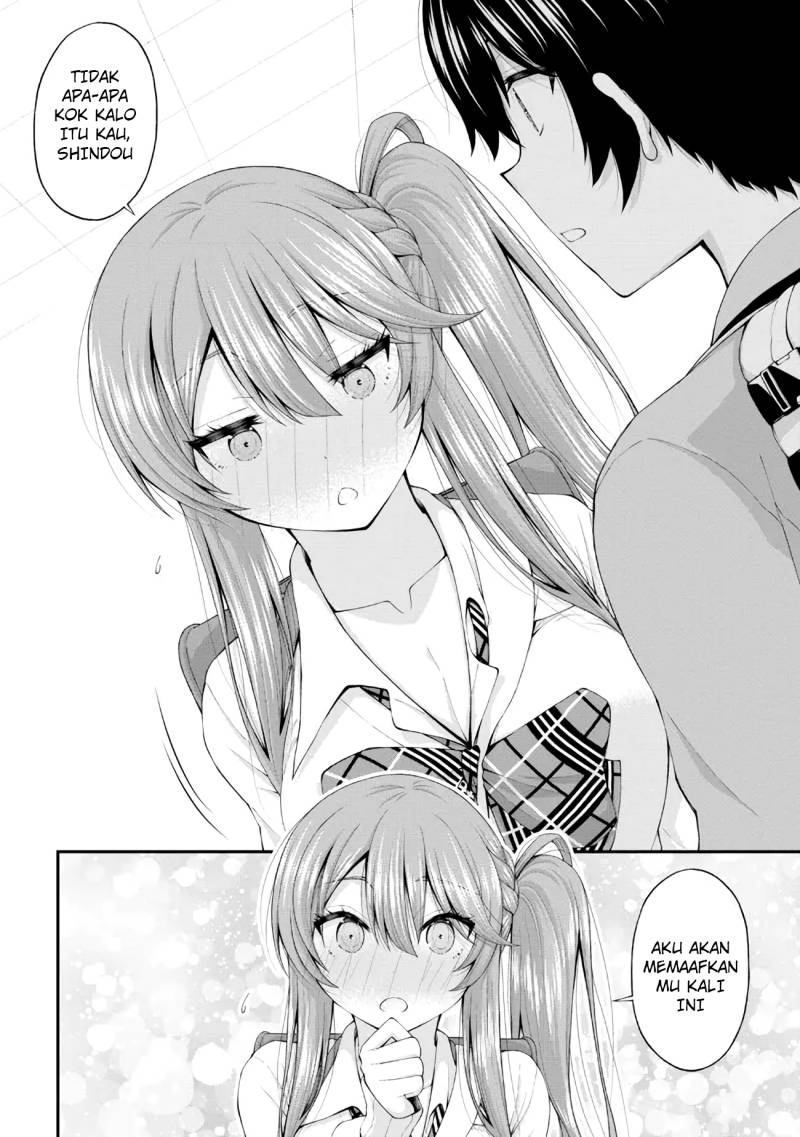 Inkya no Boku ni Batsu Game ni Kokuhaku Shitekita Hazu no Gyaru ga, Doumitemo Boku ni Betahore Desu Chapter 05 Gambar 21