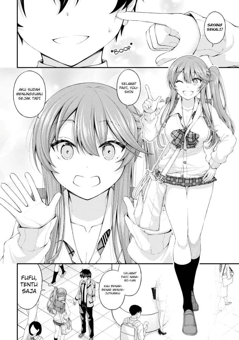 Inkya no Boku ni Batsu Game ni Kokuhaku Shitekita Hazu no Gyaru ga, Doumitemo Boku ni Betahore Desu Chapter 05 Gambar 3