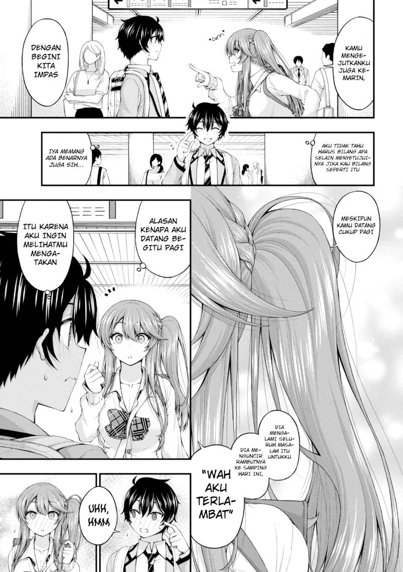 Inkya no Boku ni Batsu Game ni Kokuhaku Shitekita Hazu no Gyaru ga, Doumitemo Boku ni Betahore Desu Chapter 05 Gambar 4