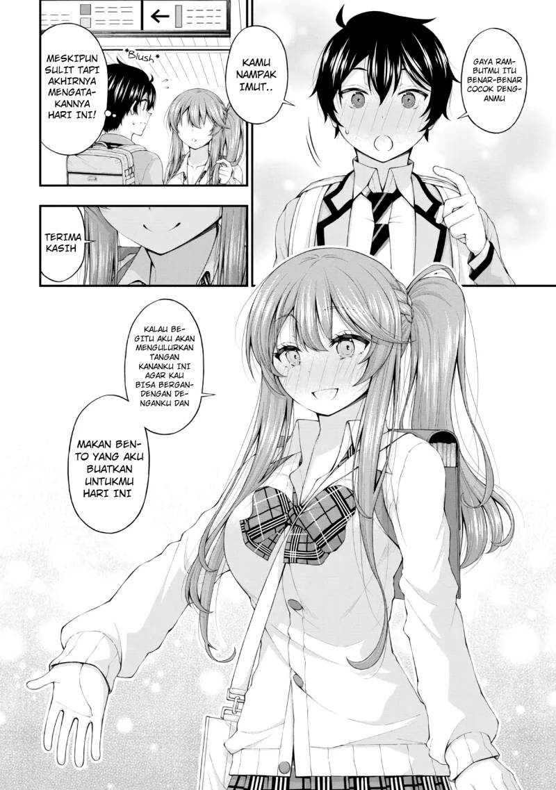 Inkya no Boku ni Batsu Game ni Kokuhaku Shitekita Hazu no Gyaru ga, Doumitemo Boku ni Betahore Desu Chapter 05 Gambar 5