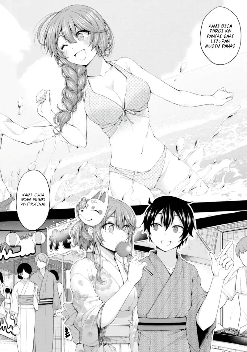 Inkya no Boku ni Batsu Game ni Kokuhaku Shitekita Hazu no Gyaru ga, Doumitemo Boku ni Betahore Desu Chapter 04.5 Gambar 11