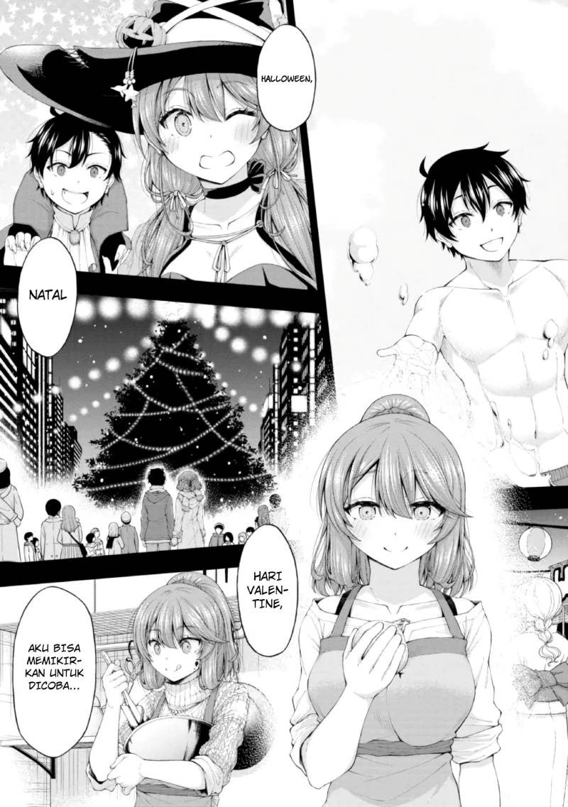 Inkya no Boku ni Batsu Game ni Kokuhaku Shitekita Hazu no Gyaru ga, Doumitemo Boku ni Betahore Desu Chapter 04.5 Gambar 12