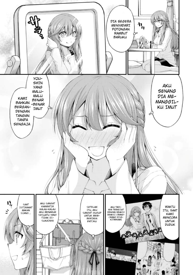 Inkya no Boku ni Batsu Game ni Kokuhaku Shitekita Hazu no Gyaru ga, Doumitemo Boku ni Betahore Desu Chapter 04.5 Gambar 4