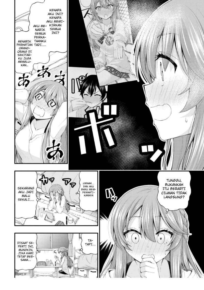 Inkya no Boku ni Batsu Game ni Kokuhaku Shitekita Hazu no Gyaru ga, Doumitemo Boku ni Betahore Desu Chapter 04.5 Gambar 5