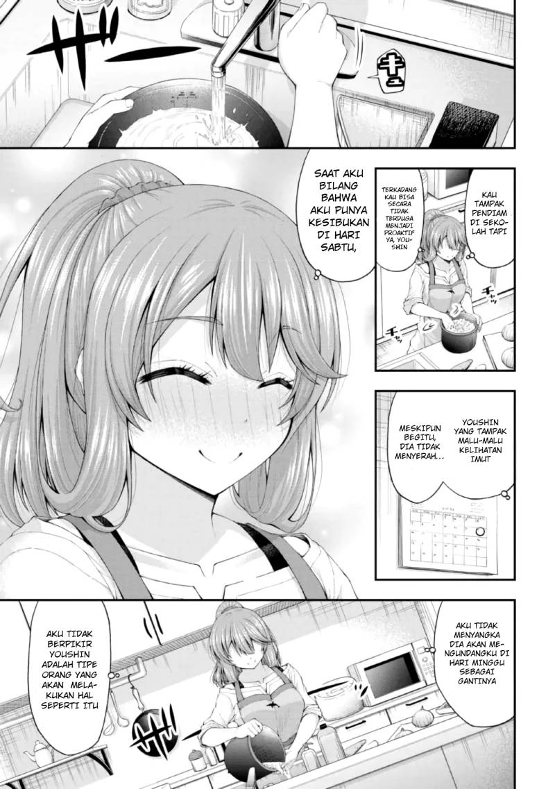 Inkya no Boku ni Batsu Game ni Kokuhaku Shitekita Hazu no Gyaru ga, Doumitemo Boku ni Betahore Desu Chapter 04.5 Gambar 8