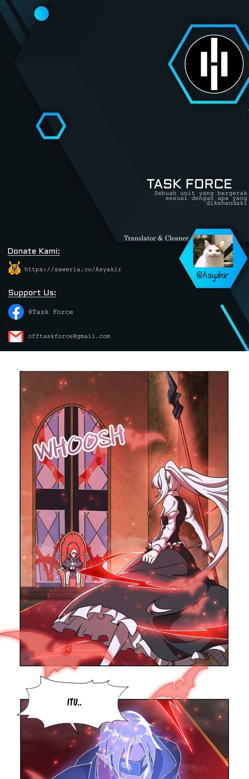 Baca Komik The Blood Princess And The Knight Chapter 281 Gambar 1