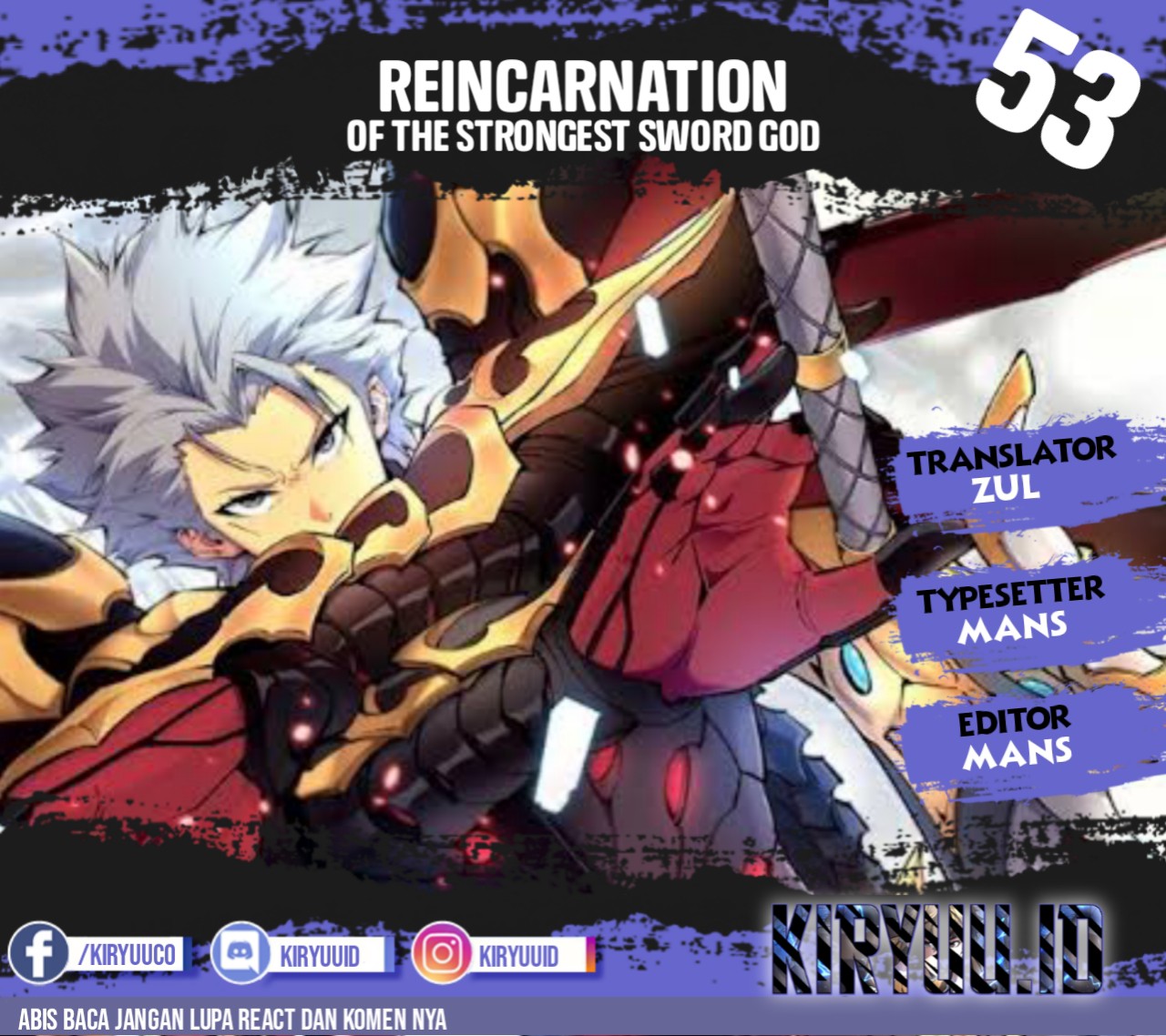 Komik Reincarnation Of The Strongest Sword God Chapter 53 gambar nomor 1