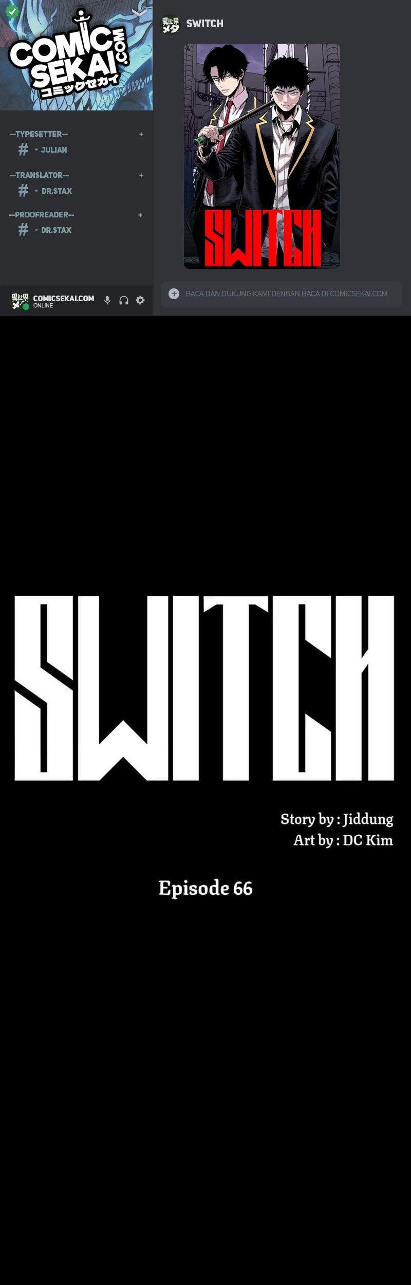 Baca Komik Switch Chapter 66 Gambar 1