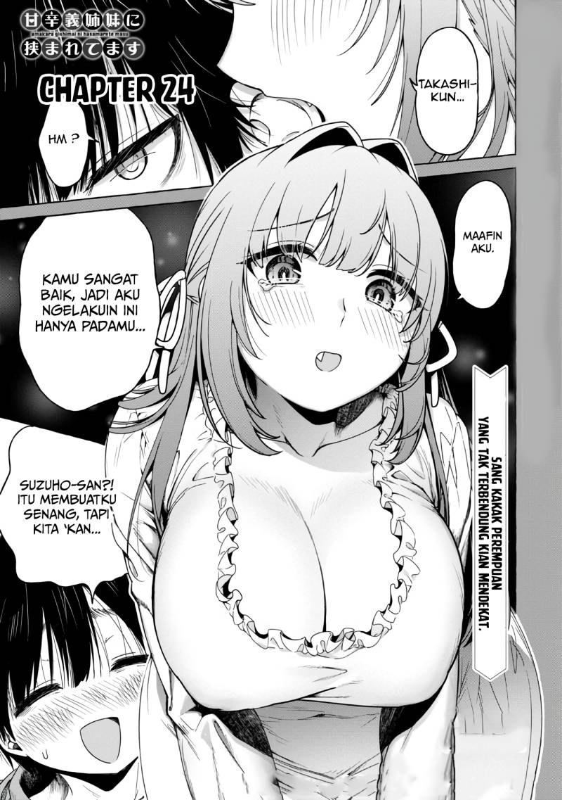Baca Manga I’m Sandwiched Between Sweet and Spicy Sister-in-Law Chapter 24 Gambar 2