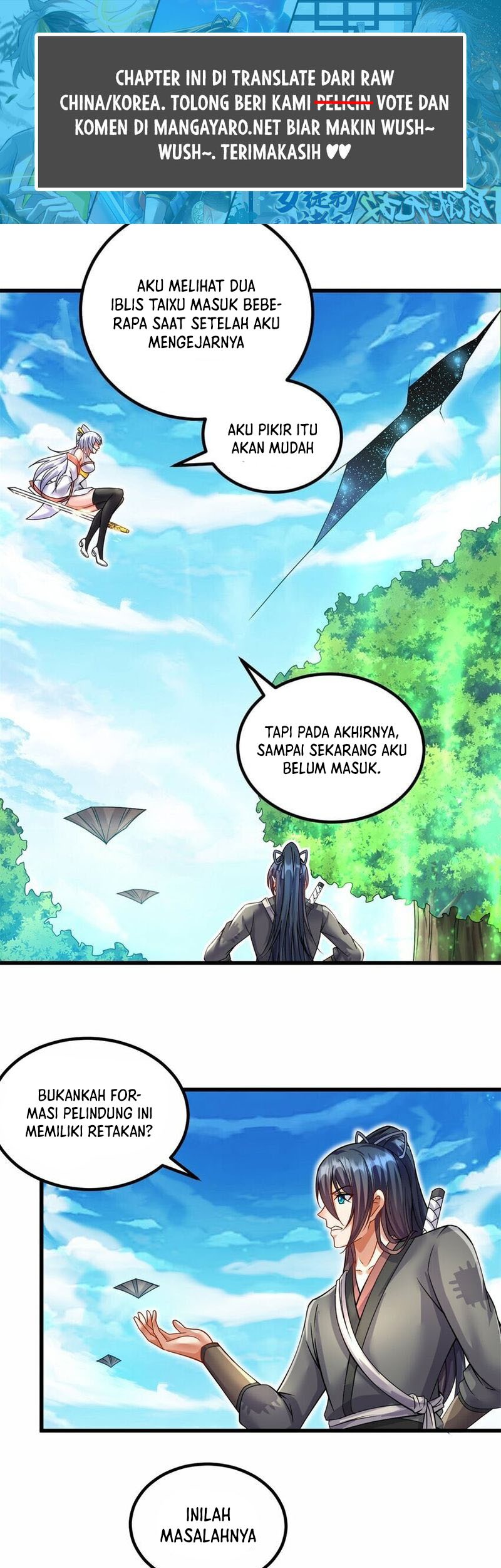 Baca Manhua With a Sword Domain, I Can Become the Sword Saint Chapter 69 Gambar 2