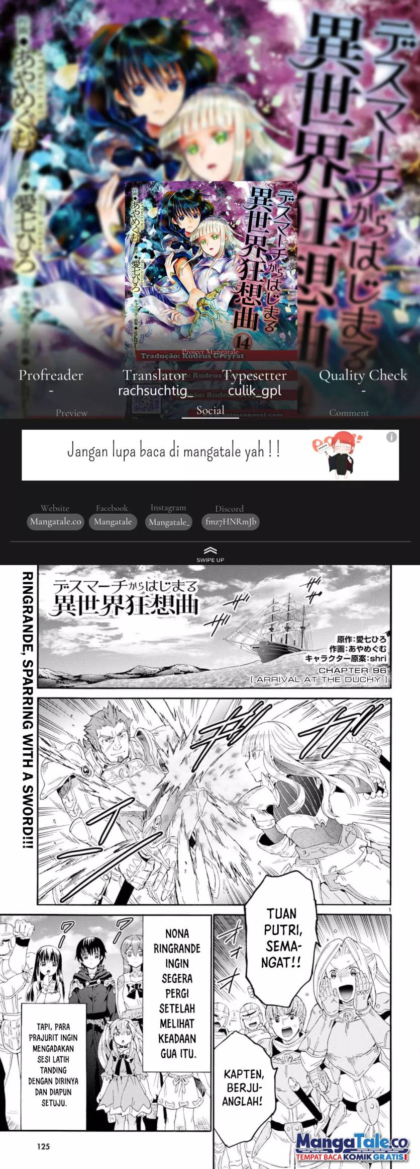 Baca Komik Death March kara Hajimaru Isekai Kyousoukyoku Chapter 96 Gambar 1