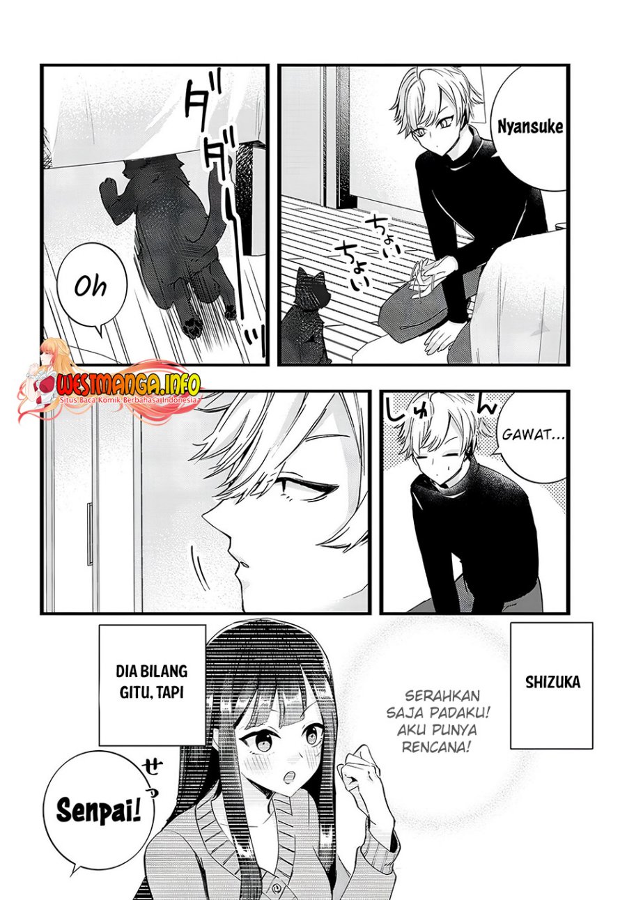 Chiteki de Cool na Kouhai Bijo, Ore no Kai Neko ni naru Chapter 17 Gambar 6
