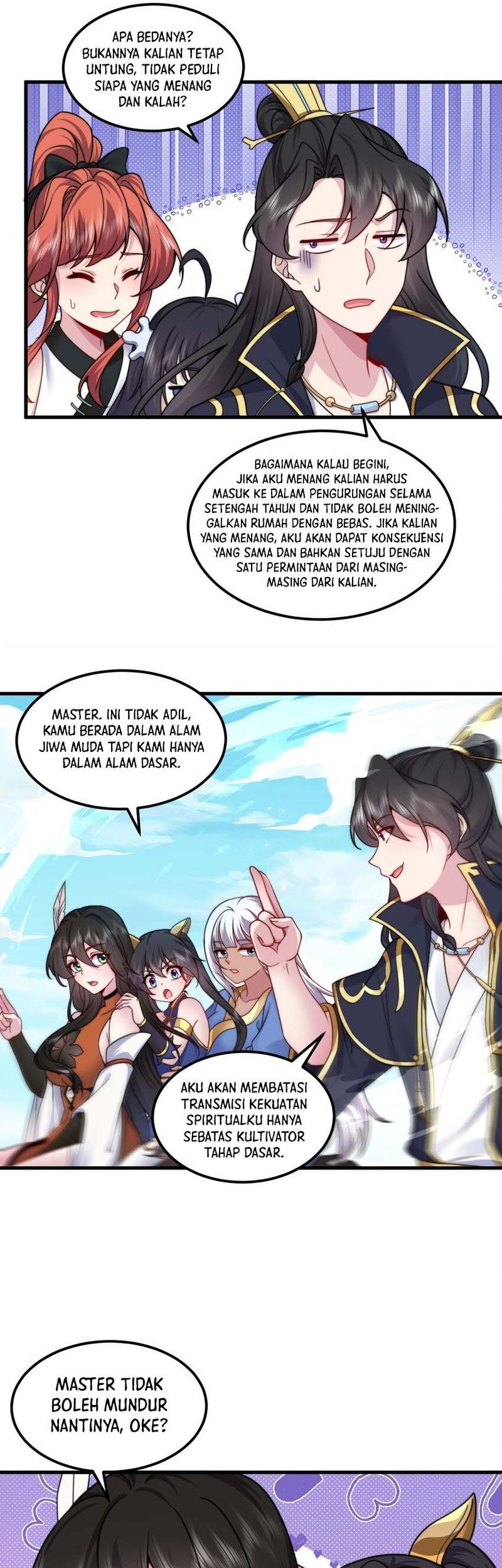 I, The Invincible Villain Master With My Apprentices Chapter 74 Gambar 29