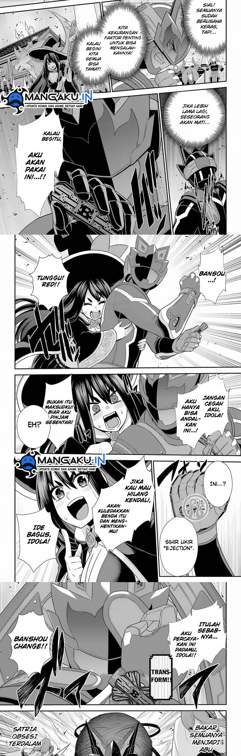The Red Ranger Becomes an Adventurer in Another World Chapter 25.2 Gambar 6
