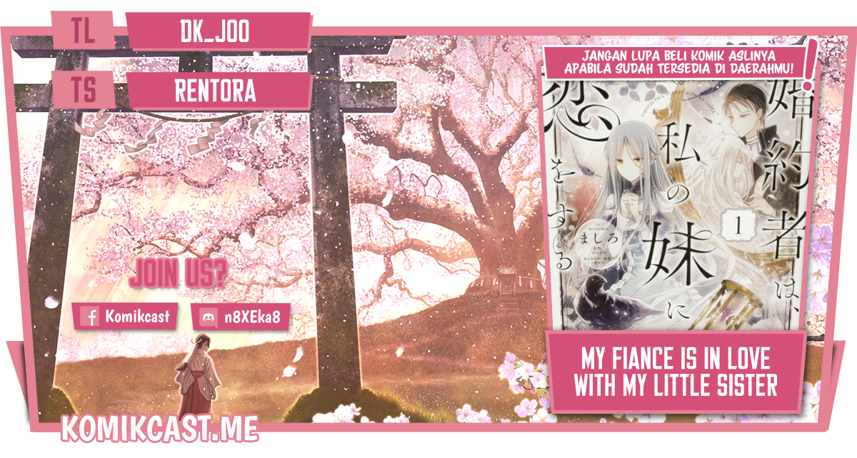 Baca Komik Konyakusha wa, Watashi no Imouto ni Koi wo suru Chapter 07.1 Gambar 1
