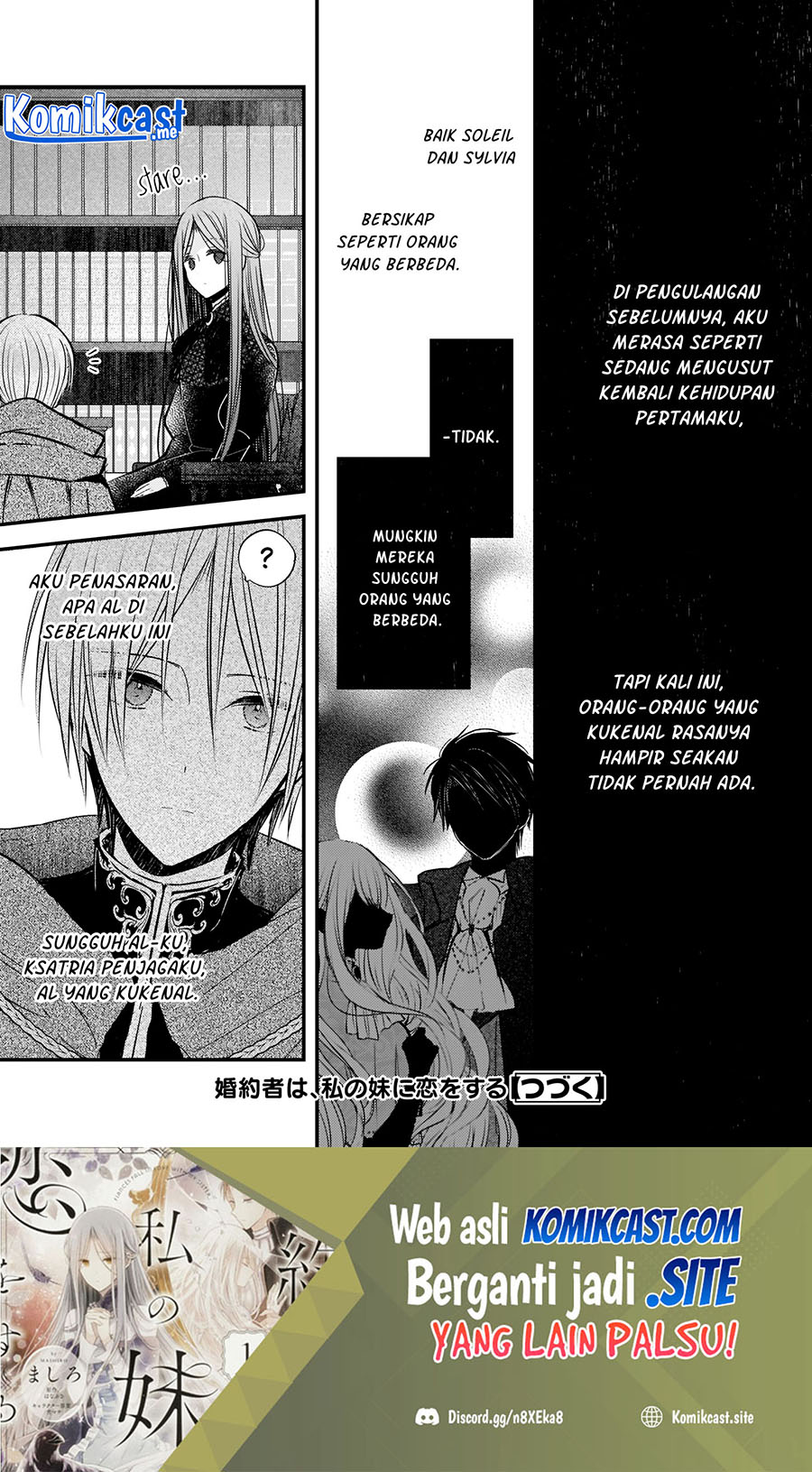 Konyakusha wa, Watashi no Imouto ni Koi wo suru Chapter 07.1 Gambar 11