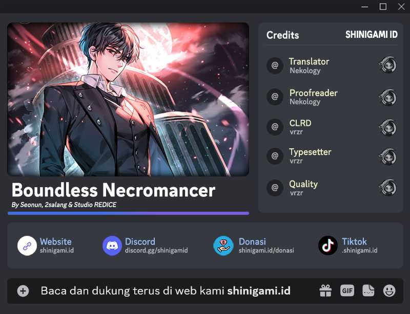 Baca Komik Boundless Necromancer Chapter 50 Gambar 1
